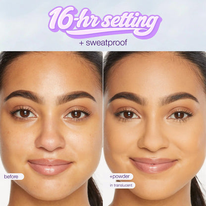 Tarte Summer Skin Essentials - CC Color-Correcting Tinted Serum + Creaseless Setting Powder